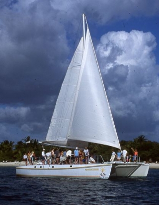 Paseo en catamaran
